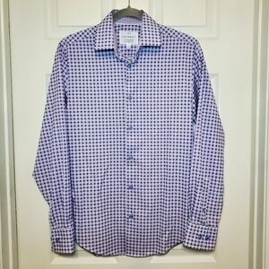 Con.Struct Check 4-Way Stretch Slim Fit Shirt S